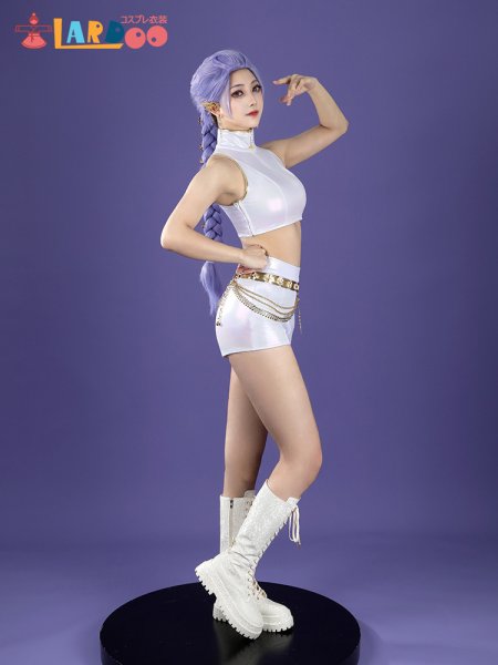 画像2: KPOPデーモンハンターズ  ルミ  Rumi コスプレ衣装 コスチューム (2)