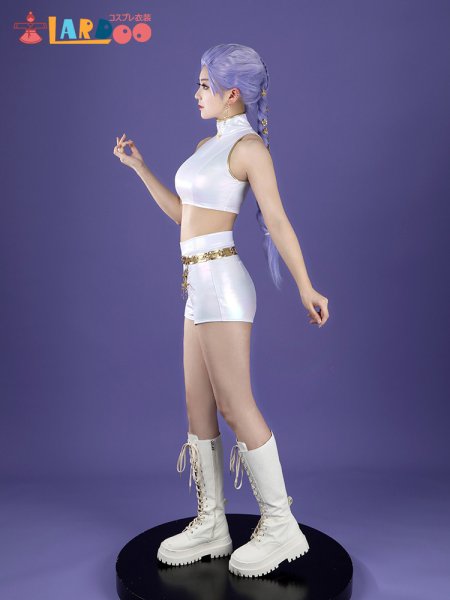 画像4: KPOPデーモンハンターズ  ルミ  Rumi コスプレ衣装 コスチューム (4)