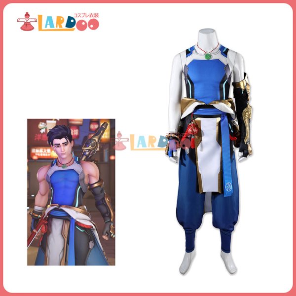 画像1: オーバーウォッチ2  OW2  Overwatch ウーヤン Wuyang コスチューム コスプレ衣装 (1)