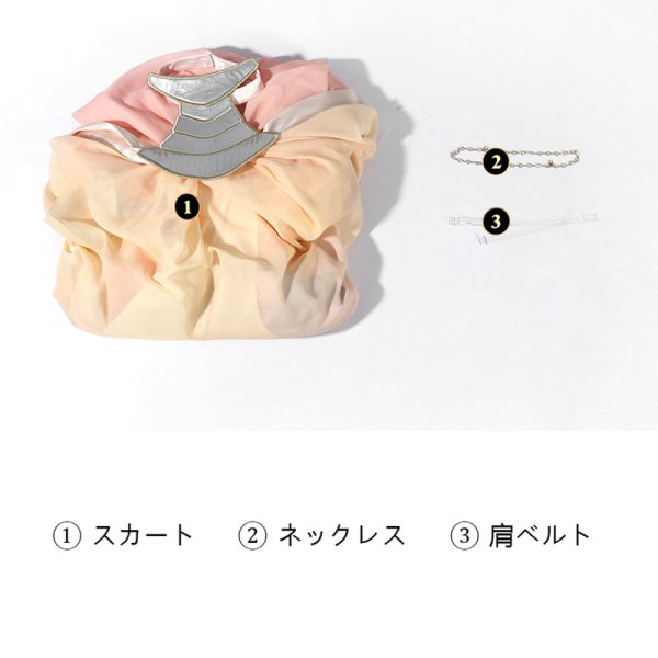 画像10: スター・ウォーズ エピソード2/クローンの攻撃 パドメ アミダラ/Padmé Amidala  Star Wars: Episode II  Attack of the Clones コスチューム Lake Dress  コスプレ衣装 (10)