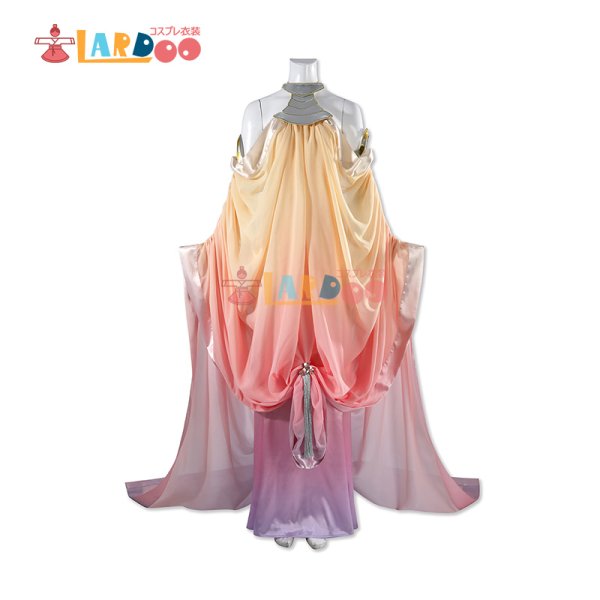 画像6: スター・ウォーズ エピソード2/クローンの攻撃 パドメ アミダラ/Padmé Amidala  Star Wars: Episode II  Attack of the Clones コスチューム Lake Dress  コスプレ衣装 (6)