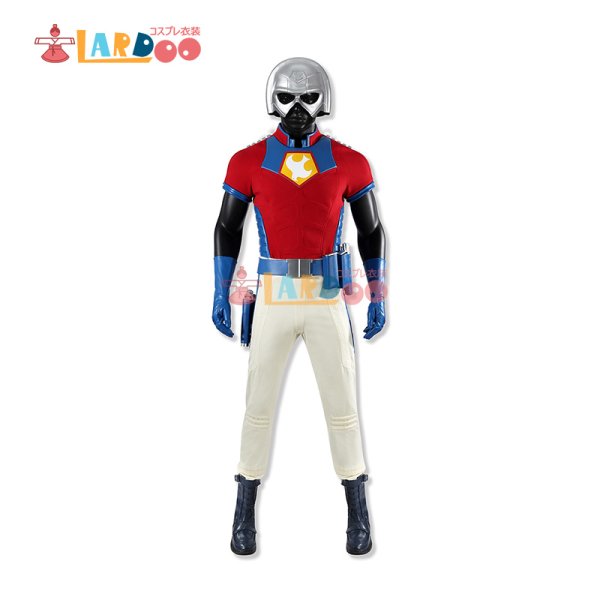 画像2: ピースメイカー シーズン1 Christopher Smith Peacemaker クリストファー・スミス  ピースメイカー  コスチューム ヘルメット付き コスプレ衣装 (2)