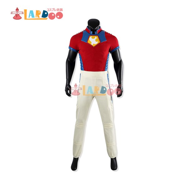 画像6: ピースメイカー シーズン1 Christopher Smith Peacemaker クリストファー・スミス  ピースメイカー  コスチューム ヘルメット付き コスプレ衣装 (6)