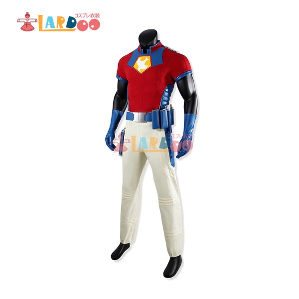 画像7: ピースメイカー シーズン1 Christopher Smith Peacemaker クリストファー・スミス  ピースメイカー  コスチューム ヘルメット付き コスプレ衣装 (7)