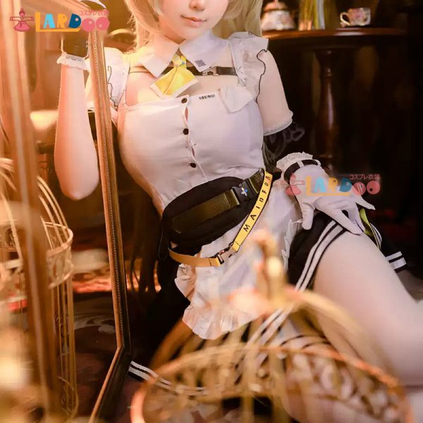 画像4: 勝利の女神：NIKKE  ソーダ Soda  コスチューム コスプレ衣装/ウィッグ/靴 (4)