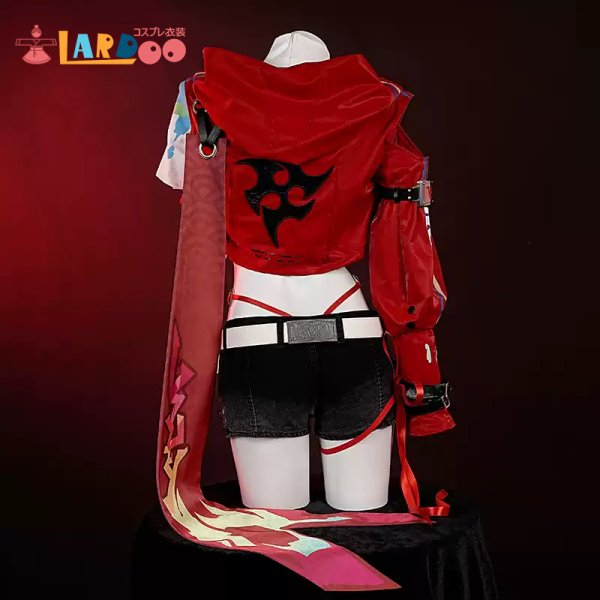 画像2: 崩壊:スターレイル HonkaiStarRail 乱破-らんは コスチューム コスプレ衣装 (2)