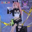 画像2: ゼンレスゾーンゼロ ゼンゼロ 「邪兎屋」ニコ・デマラ-Nicole Demara コスチューム コスプレ衣装/ウィッグ/靴  (2)