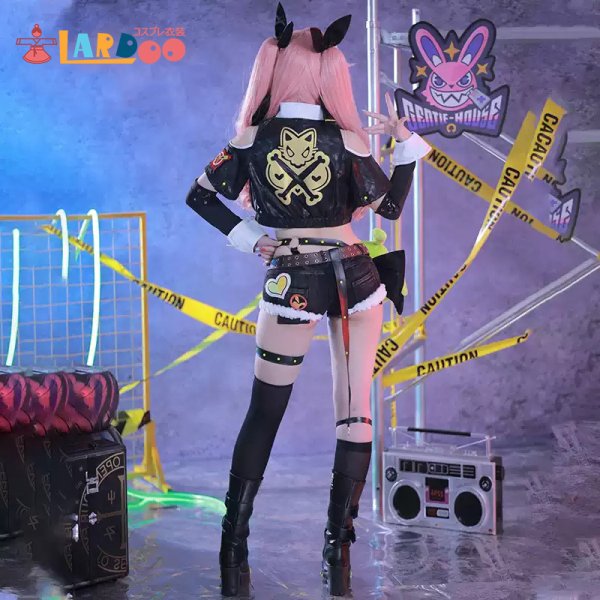 画像3: ゼンレスゾーンゼロ ゼンゼロ 「邪兎屋」ニコ・デマラ-Nicole Demara コスチューム コスプレ衣装/ウィッグ/靴  (3)