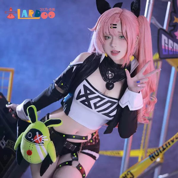 画像4: ゼンレスゾーンゼロ ゼンゼロ 「邪兎屋」ニコ・デマラ-Nicole Demara コスチューム コスプレ衣装/ウィッグ/靴  (4)