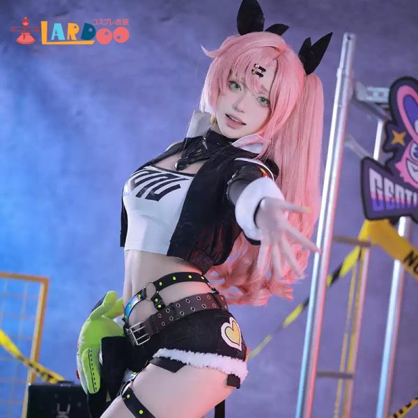 画像5: ゼンレスゾーンゼロ ゼンゼロ 「邪兎屋」ニコ・デマラ-Nicole Demara コスチューム コスプレ衣装/ウィッグ/靴  (5)