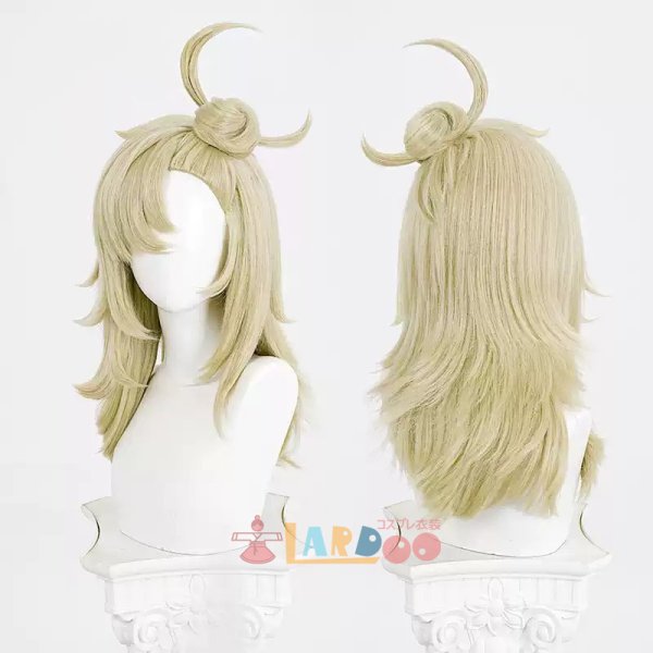 画像2: ゼンレスゾーンゼロ ゼンゼロZZZ パイパー ウィール Piper Wheel コスプレウィッグ ネット付き 耐熱かつら (2)