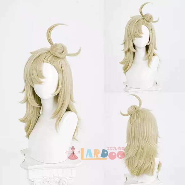 画像4: ゼンレスゾーンゼロ ゼンゼロZZZ パイパー ウィール Piper Wheel コスプレウィッグ ネット付き 耐熱かつら (4)