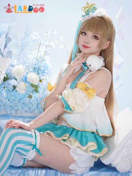 画像4: ラブライブ Lovelive 南 ことり ことり式雪だるま  コスチューム コスプレ衣装 (4)