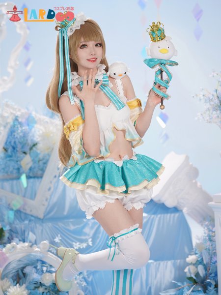 画像5: ラブライブ Lovelive 南 ことり ことり式雪だるま  コスチューム コスプレ衣装 (5)