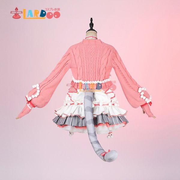 画像2: ラブライブ Lovelive 東條 希-とうじょう のぞみ 猫日和 コスプレ衣装 コスチューム (2)