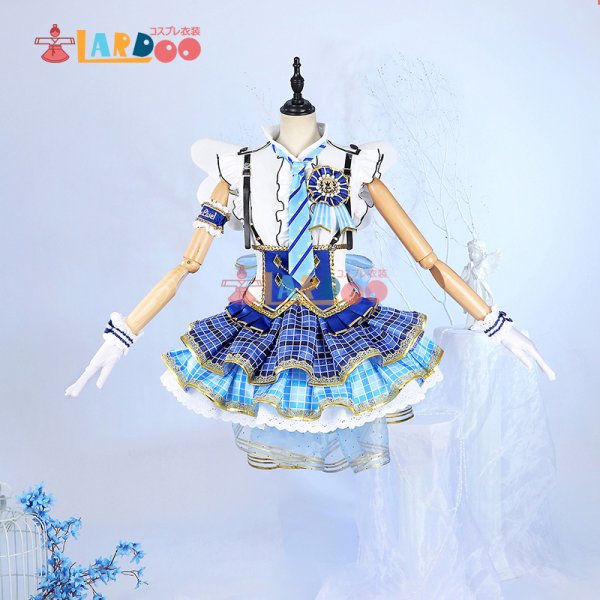 画像3: ラブライブ Lovelive 園田 海未-そのだ うみ ブルーアモール コスチューム コスプレ衣装 (3)