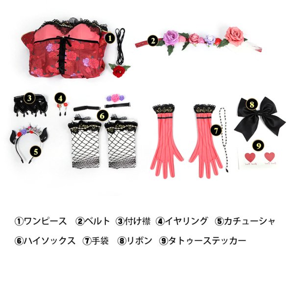 画像6: ラブライブ Lovelive 南 ことり 小悪魔覚醒後 コスチューム コスプレ衣装 (6)