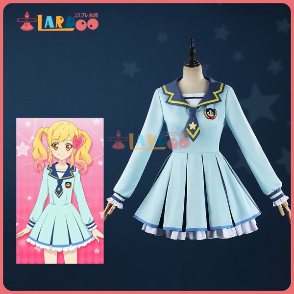 画像1: アイカツスターズ! 虹野 ゆめ 四ツ星学園制服 コスチューム コスプレ衣装 (1)