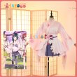 画像1: ラブライブ！サンシャイン!! LoveLive! Sunshine!! 津島善子 桜和装 コスプレ衣装 コスチューム (1)