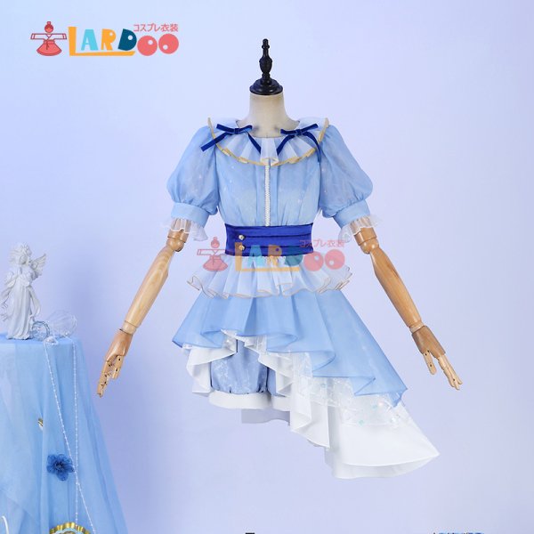 画像2: ラブライブ！サンシャイン!! LoveLive! Sunshine!! 渡辺曜 津島善子 小原鞠莉 沼津市100周年記念 コスチューム コスプレ衣装 (2)