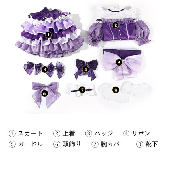 画像6: 魔法少女まどか☆マギカ 暁美 ほむら Magia Day 2025 まどマギ マギレコ コスチューム コスプレ衣装 (6)