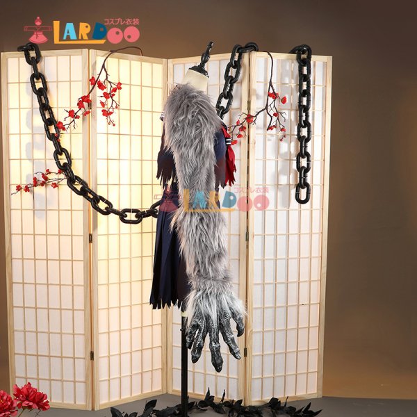 画像8: 『サイレントヒルf』SILENT HILL f    深水雛子 しみずひなこ 主人公 コスチューム 腕カバー仮面付き コスプレ衣装 (8)