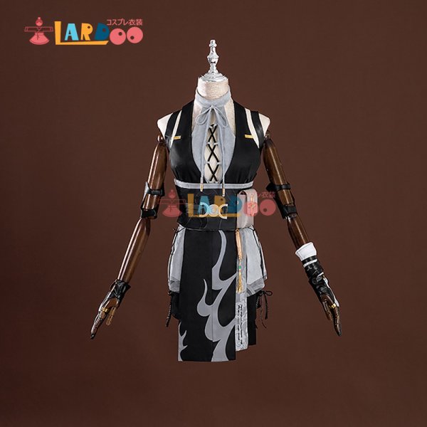 画像9: 鳴潮 メイチョウ Wuthering Waves 女主人公 漂泊者 コスチューム コスプレ衣装/ウィッグ/靴  (9)