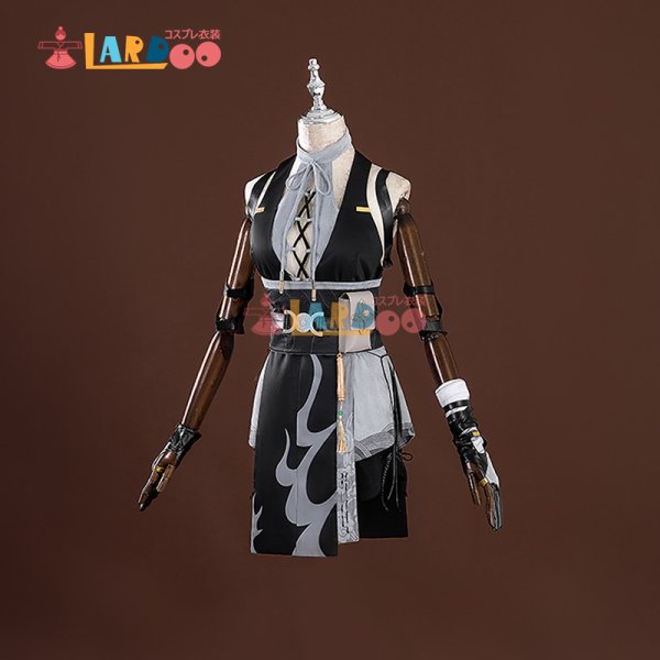 画像10: 鳴潮 メイチョウ Wuthering Waves 女主人公 漂泊者 コスチューム コスプレ衣装/ウィッグ/靴  (10)