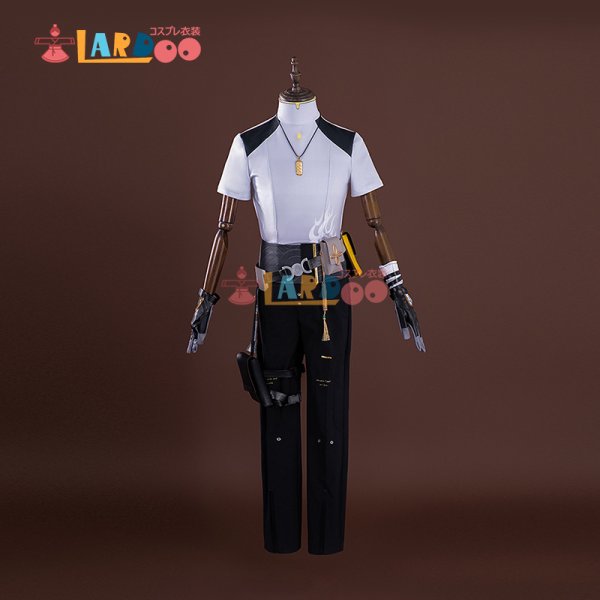 画像6: 鳴潮 メイチョウ Wuthering Waves 男主人公 漂泊者 コスチューム コスプレ衣装/ウィッグ/靴  (6)