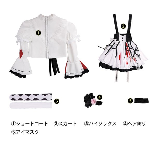 画像6: プロジェクトセカイ カラフルステージ! feat. 暁山 瑞希 コスチューム コスプレ衣装 (6)