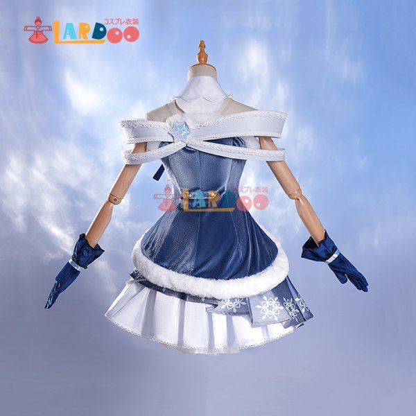 画像2: 【生産停止予定】SNOW MIKU 2025｜雪ミク（初音ミク）杖付き コスプレ衣装 コスチューム (2)