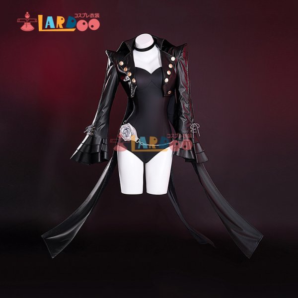 画像10: ペルソナ5 芳澤かすみ 怪盗スーツ仮面付き コスチューム コスプレ衣装 (10)