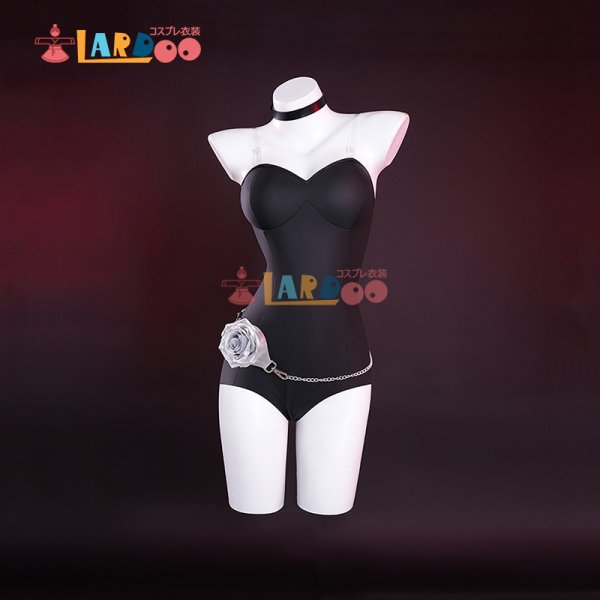 画像12: ペルソナ5 芳澤かすみ 怪盗スーツ仮面付き コスチューム コスプレ衣装 (12)