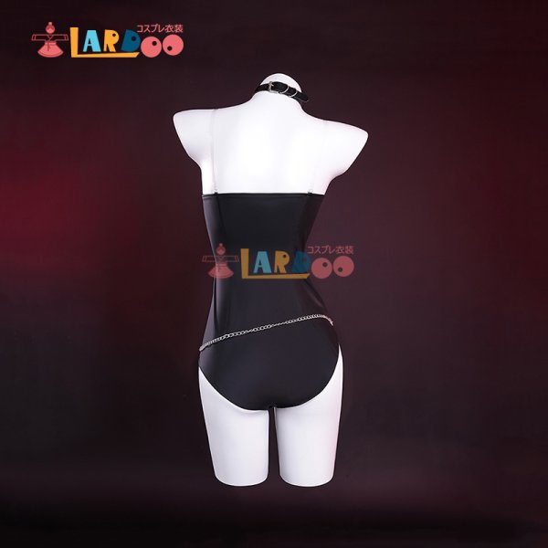 画像13: ペルソナ5 芳澤かすみ 怪盗スーツ仮面付き コスチューム コスプレ衣装 (13)