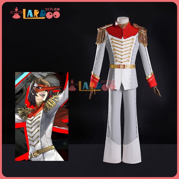 画像1: ペルソナ5  明智 吾郎 あけちごろう  クロウ コスチューム コスプレ衣装 (1)