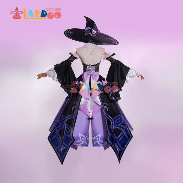 画像2: 崩壊スターレイル HonkaiStarRail マダム・ヘルタ-The Herta コスチューム コスプレ衣装/ウィッグ/靴  (2)