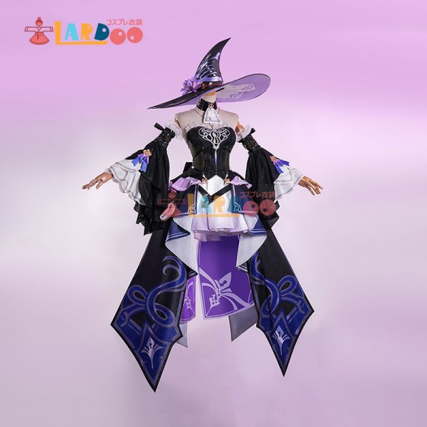 画像5: 崩壊スターレイル HonkaiStarRail マダム・ヘルタ-The Herta コスチューム コスプレ衣装/ウィッグ/靴  (5)