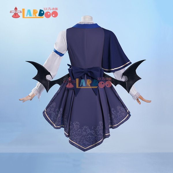 画像2: バーチャル VTuber Blanche Fleur  東雪蓮  あずま せれん ハロウィン新衣装 コスプレ衣装 コスチューム (2)