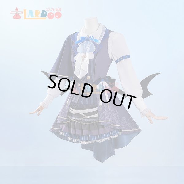 画像3: バーチャル VTuber Blanche Fleur  東雪蓮  あずま せれん ハロウィン新衣装 コスプレ衣装 コスチューム (3)