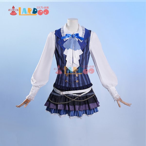 画像5: バーチャル VTuber Blanche Fleur  東雪蓮  あずま せれん ハロウィン新衣装 コスプレ衣装 コスチューム (5)