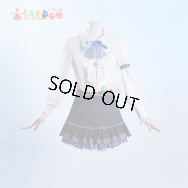 画像6: バーチャル VTuber Blanche Fleur  東雪蓮  あずま せれん ハロウィン新衣装 コスプレ衣装 コスチューム (6)