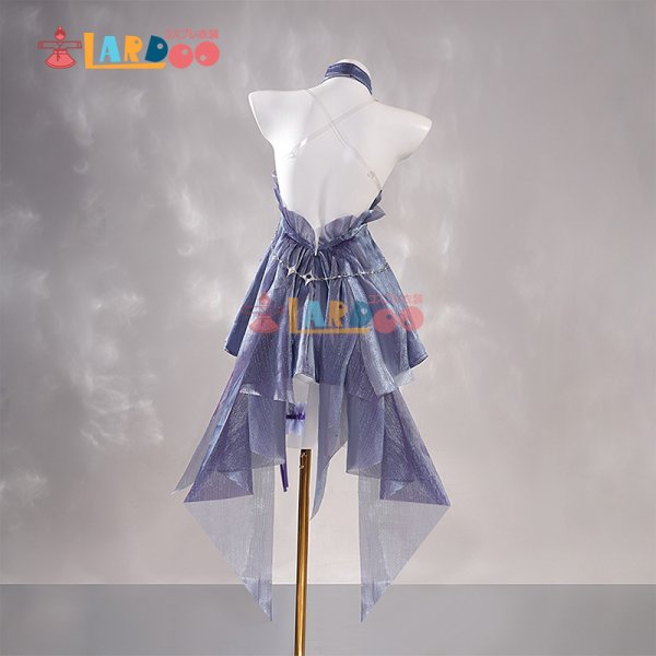 画像2: 勝利の女神：NIKKE エヴァンゲリオンコラボ 綾波レイ「霊魂の連結」コスチューム コスプレ衣装 (2)