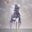 画像4: 勝利の女神：NIKKE エヴァンゲリオンコラボ 綾波レイ「霊魂の連結」コスチューム コスプレ衣装 (4)