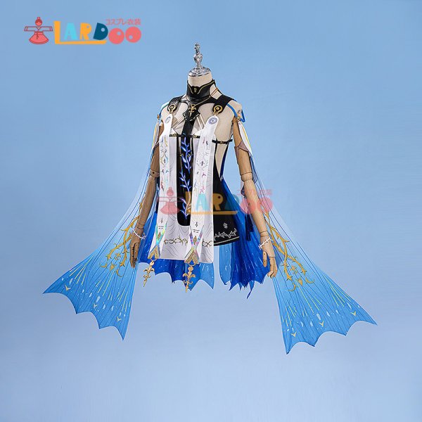 画像9: 鳴潮 メイチョウ Wuthering Waves  カルテジア  Cartethyia コスチューム コスプレ衣装/ウィッグ/靴 (9)