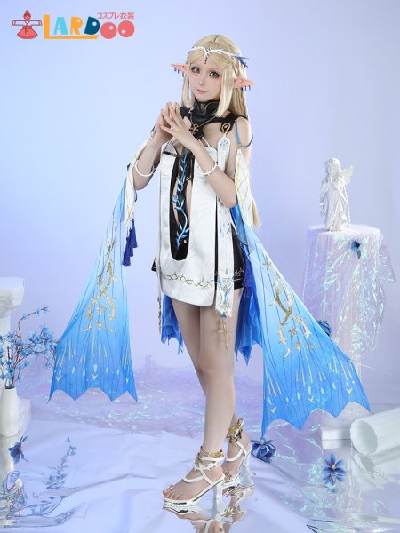 画像2: 鳴潮 メイチョウ Wuthering Waves  カルテジア  Cartethyia コスチューム コスプレ衣装/ウィッグ/靴 (2)