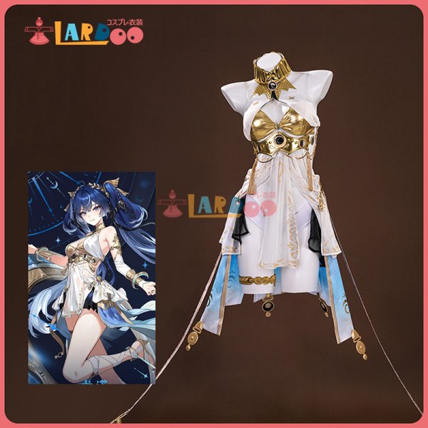 画像1: 鳴潮 メイチョウ Wuthering Waves  ユーノ Iuno コスチューム コスプレ衣装 (1)