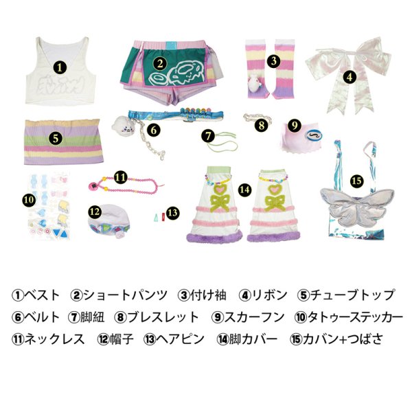 画像5: 無期迷途 PathtoNowhere  ポフィー  Poffy  コスチューム コスプレ衣装 (5)