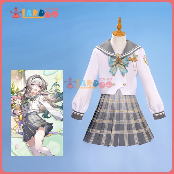 画像1: 崩壊:スターレイル HonkaiStarRail ホタル「春の贈り物」 コスチューム コスプレ衣装/ウィッグ (1)