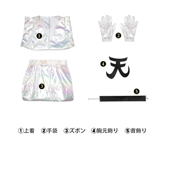 画像6: パンティ&ストッキングwithガーターベルト ポリエステル  コスチューム コスプレ衣装 (6)