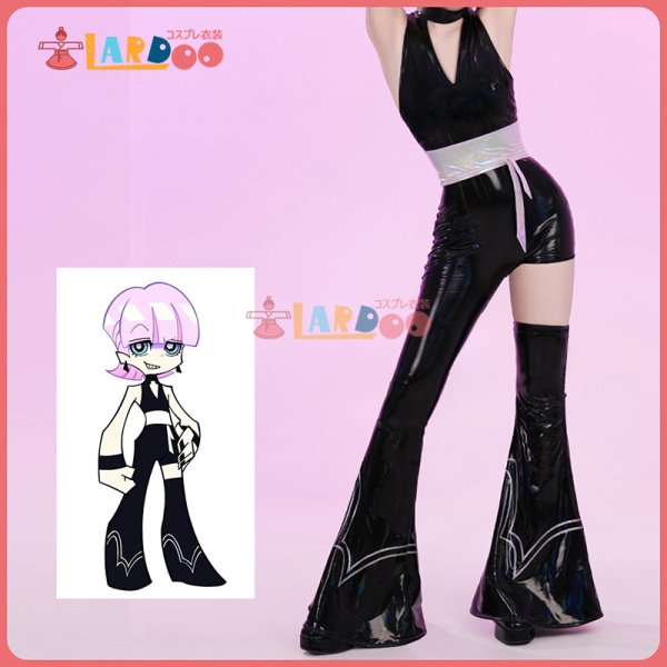 画像1: パンティ&ストッキングwithガーターベルト ポリウレタン  コスチューム コスプレ衣装 (1)